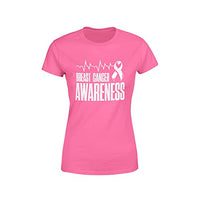 Veracco Breast Cancer Awareness Pink Ribbon Gifts for Women T-Shirt