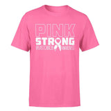 Veracco Pink Stronger Breast Cancer Awareness Ribbon for Men T-Shirt
