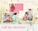 Veracco Her Fight is My Fight Jumbo Heavy Cotton Canvas Reusable Tote Bag with Zipper Breast Cancer Survivor Awareness Item