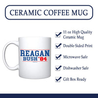 Veracco™ Reagan Bush '84 Ceramic Coffee Mug