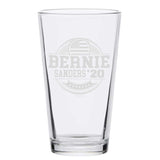 Veracco™ Bernie Sanders '20 Circle Beer Glass Pint (Circle)