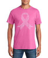 Breast Cancer Awareness Pink Ribbon Butterfly Women Tshirt Survivor Fighter Motivational Men In October We Wear Pink Gift Tee