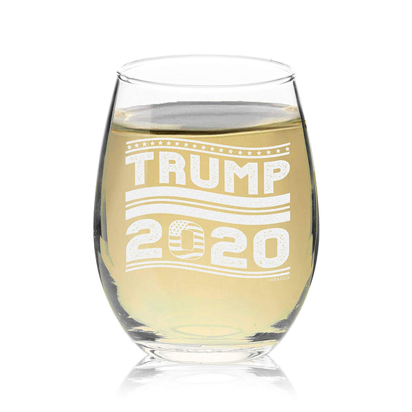 Veracco™ Trump 2020 Stemless Wine Glass